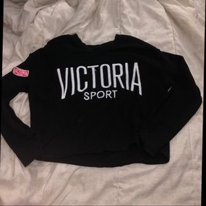 Victoria’s Secret cropped sweatshirt